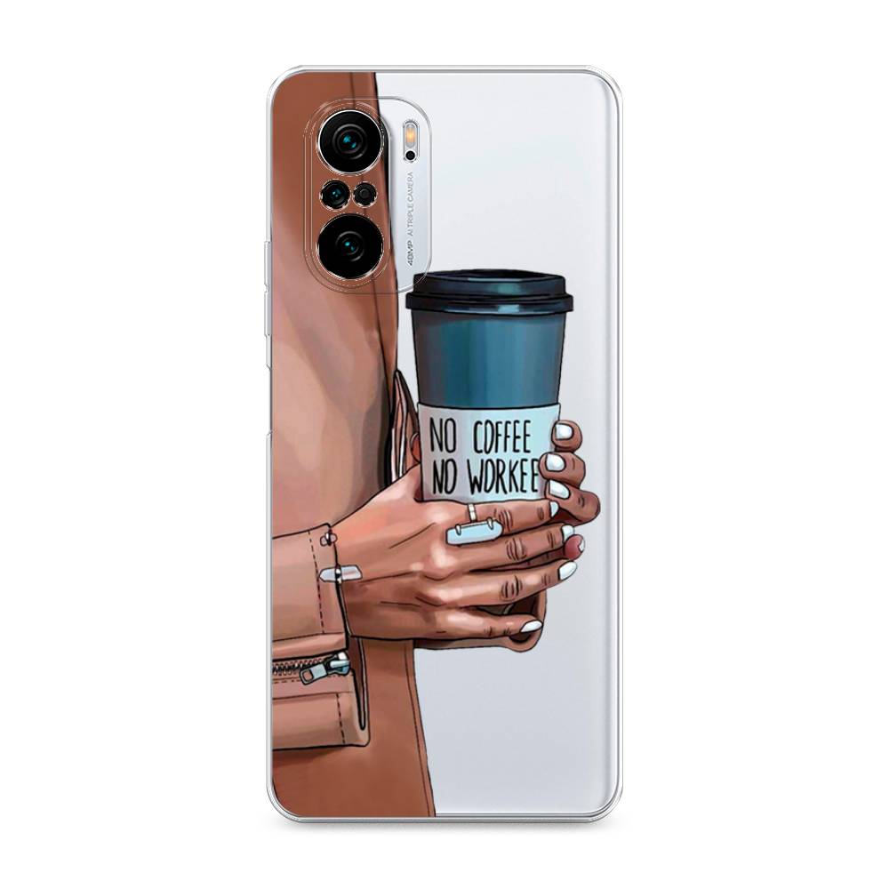

Чехол Awog на Poco F3 "No coffee", Разноцветный, 310150-7