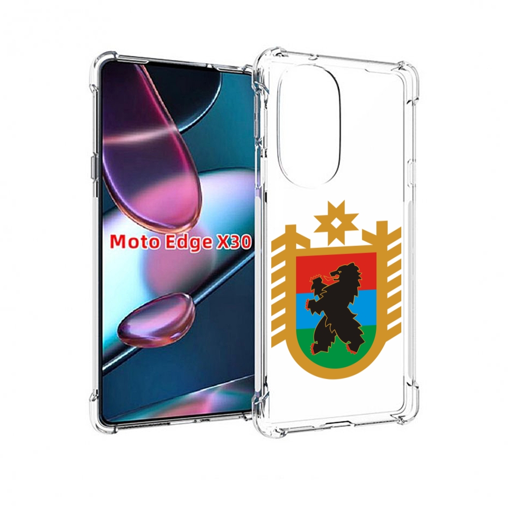 

Чехол MyPads герб-карелия-петрозаводск для Motorola Moto Edge X30, Прозрачный, Tocco
