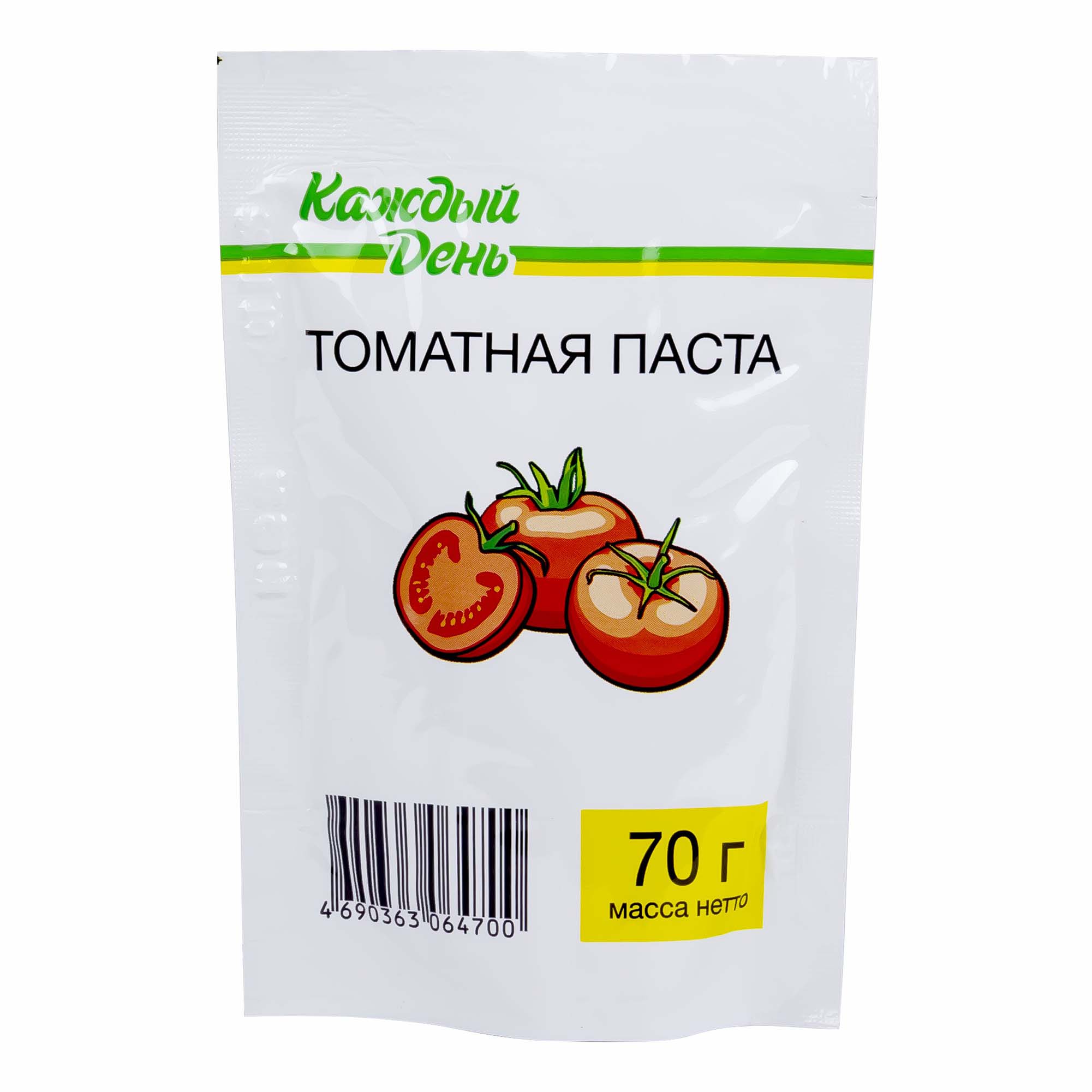 

Томатная паста Каждый День 70 г
