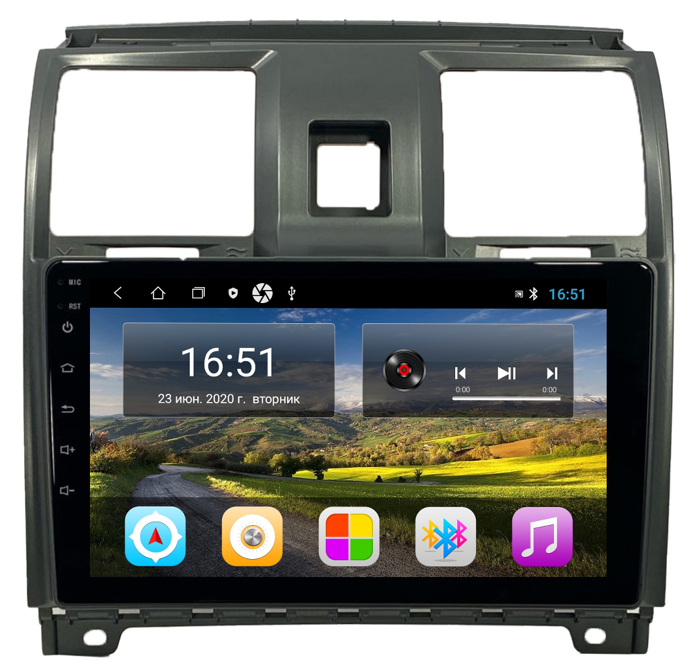 Штатная автомагнитола Zenith UAZ Patriot УАЗ Патриот 2012-2016, Android 12, 2/16GB,