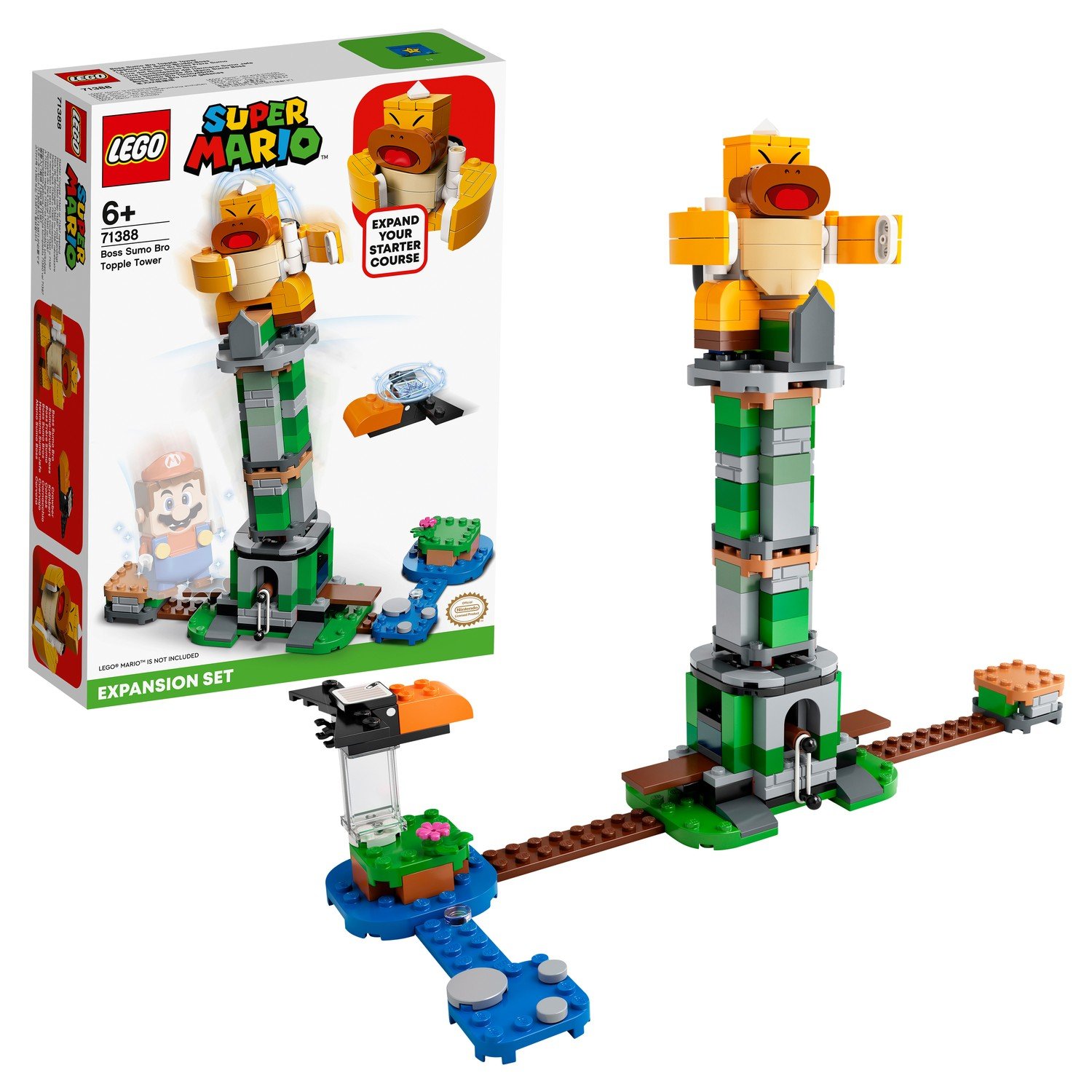

Конструктор LEGO Super Mario Падающая башня босса братца-сумо 71388