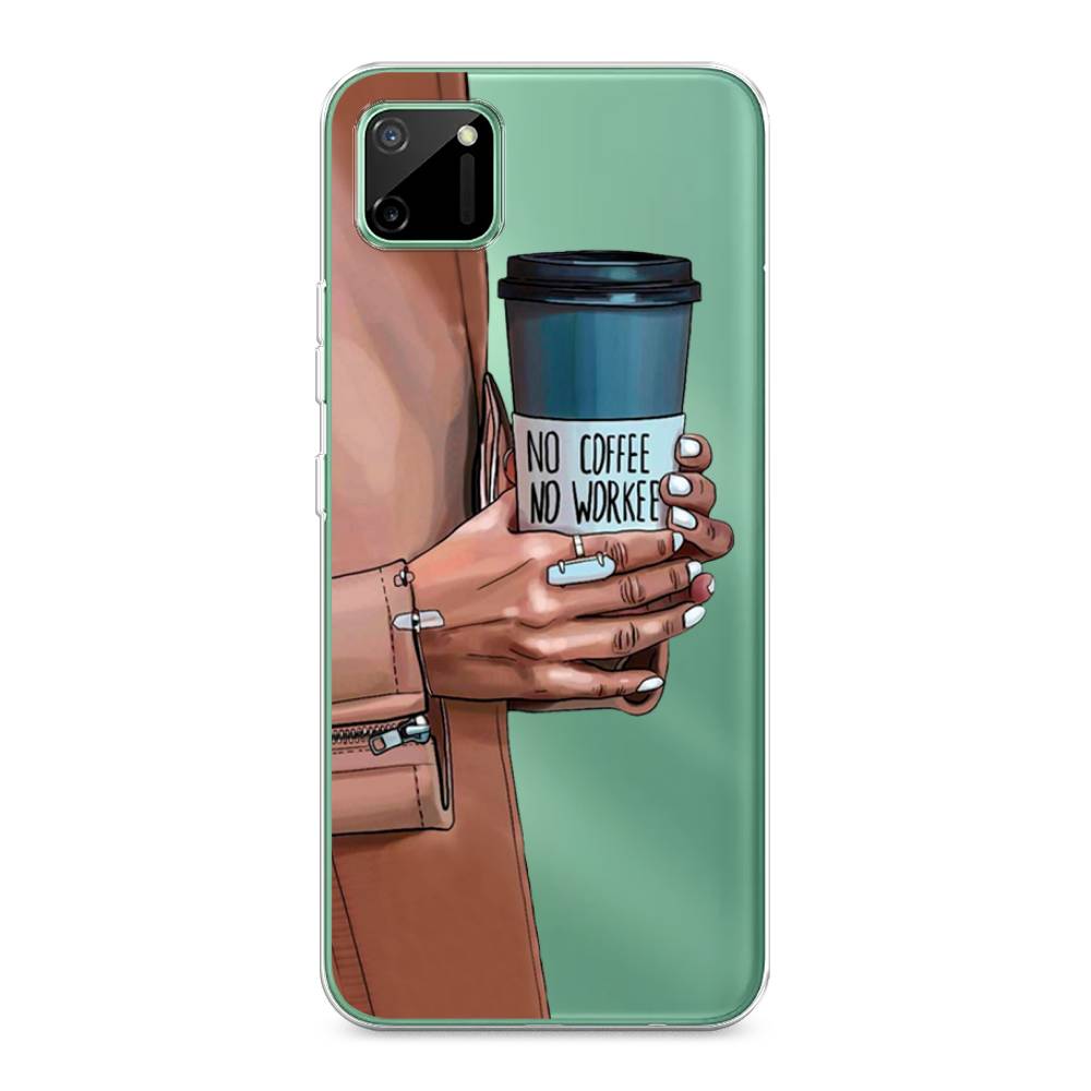 

Чехол Awog на Realme C11 "No coffee", Разноцветный, 253850-7