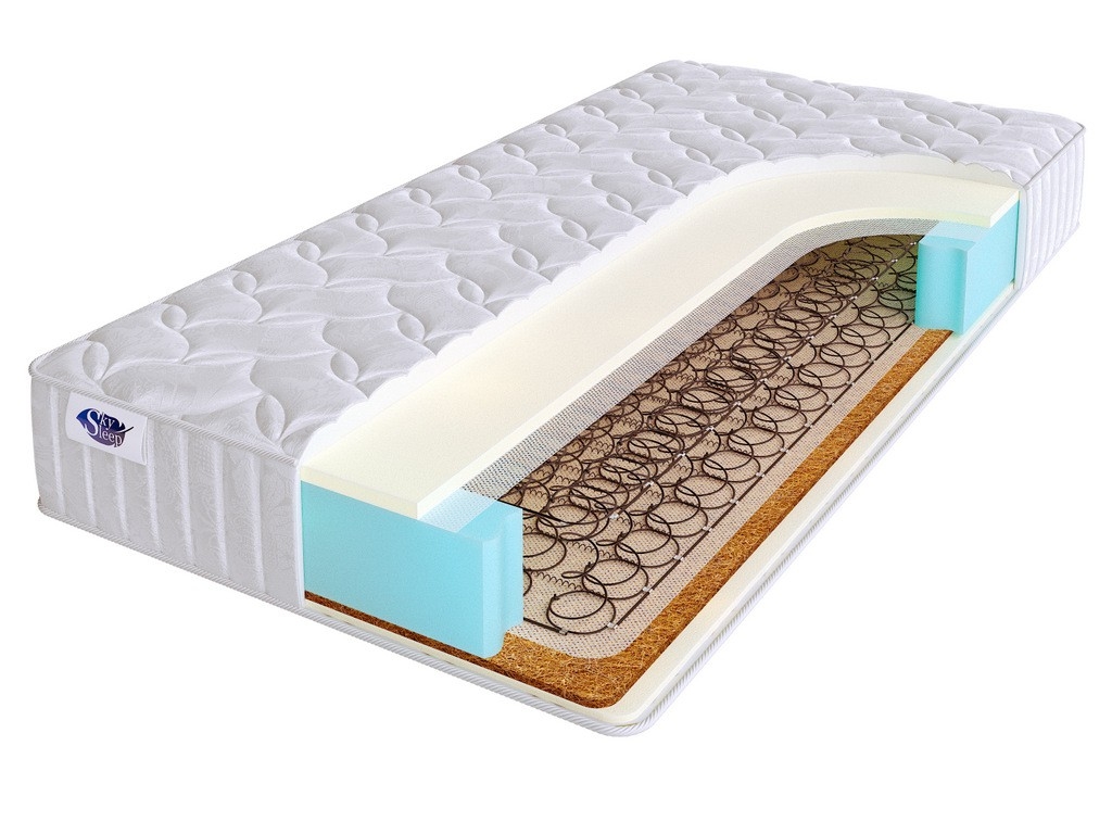 

Матрас SkySleep Joy Medium Vario BS 160х200, Белый, Joy Medium Vario BS