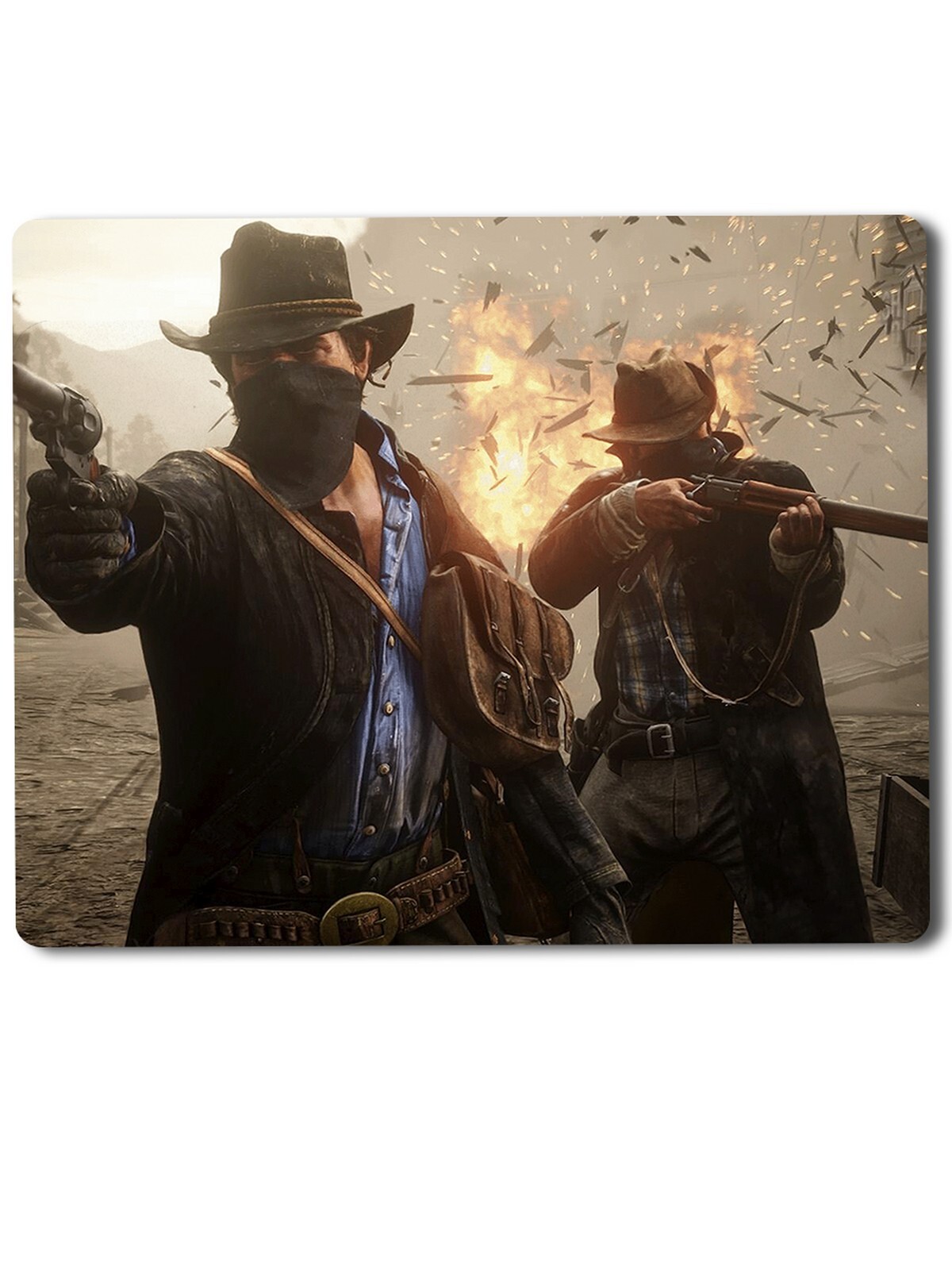 

Игровой коврик для мыши NoBrand Red Dead Redemption 2 - 5 (XJR125), Red Dead Redemption 2 - 5