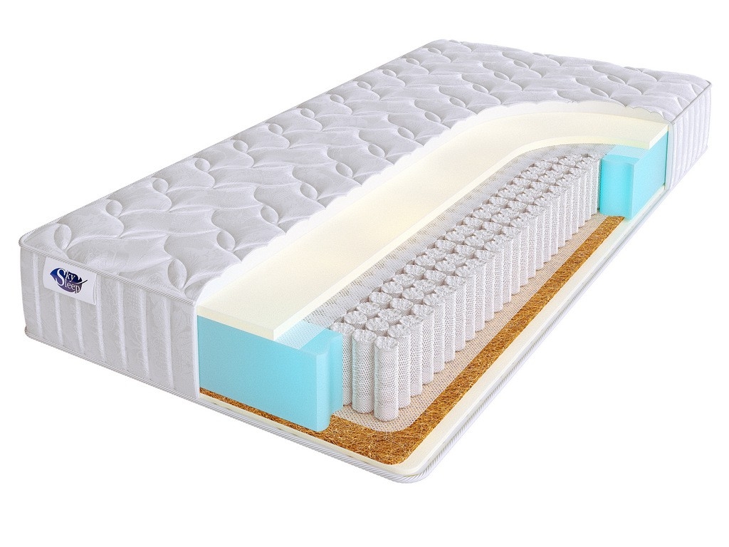 

Матрас SkySleep Joy Medium Vario S1000 120х190, Белый, Joy Medium Vario S1000