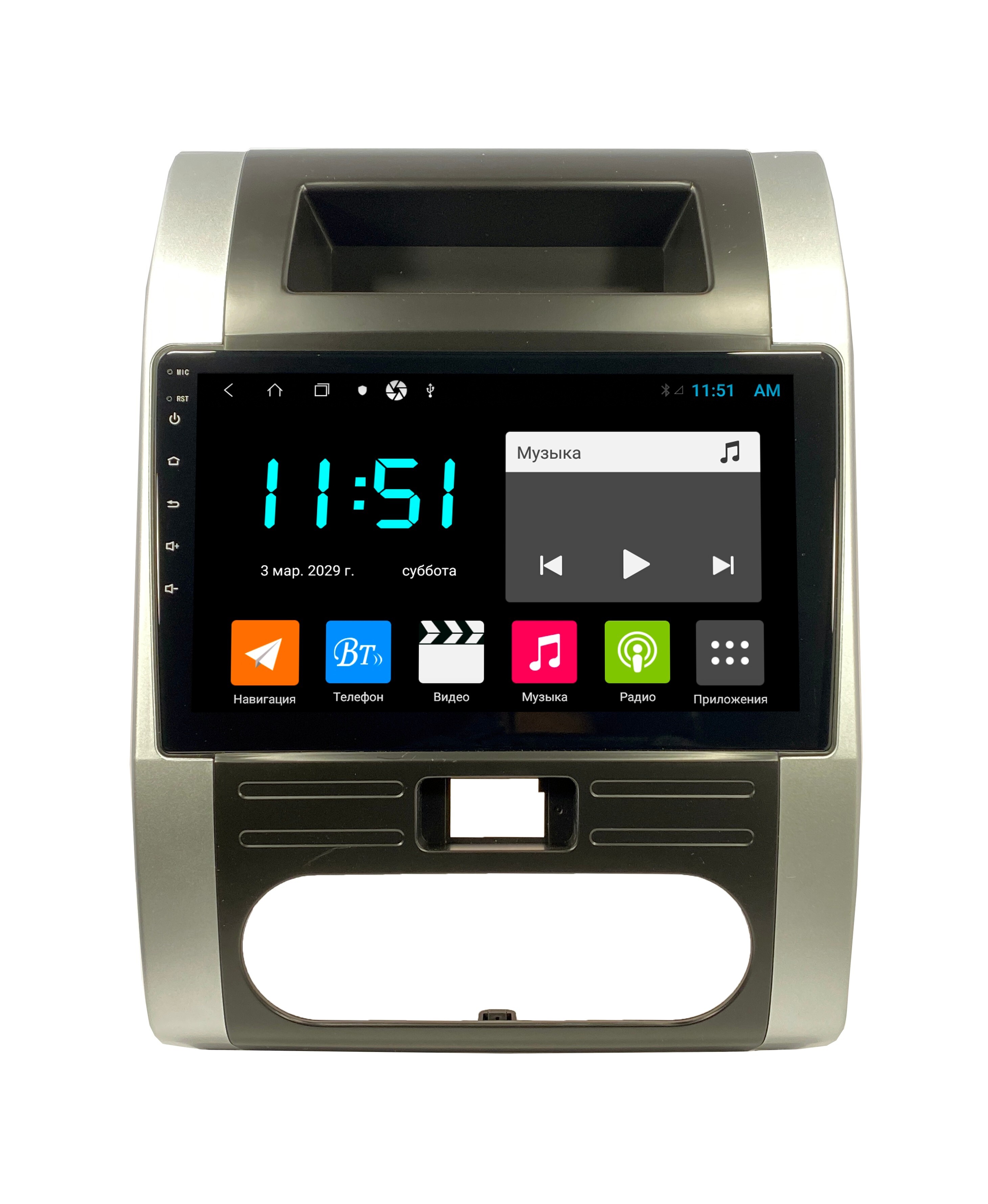 Штатная автомагнитола Zenith Nissan X-Trail Т30Т31 2006-2014 Android 12 464GB 2993000₽