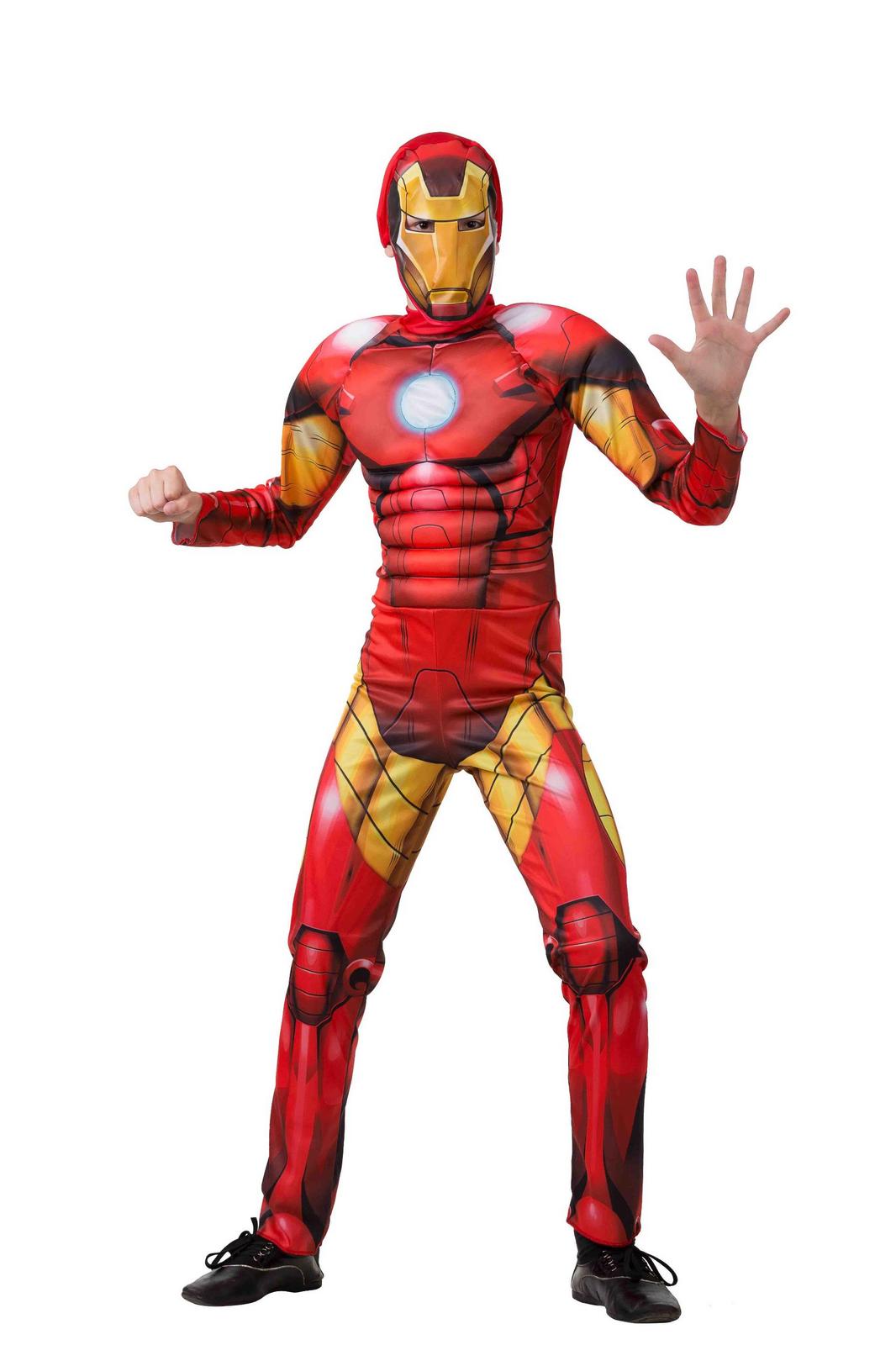 Карнавальный костюм Batik Железный человек, мультиколор, 146 карнавальный костюм батик железный человек цв красный р 140