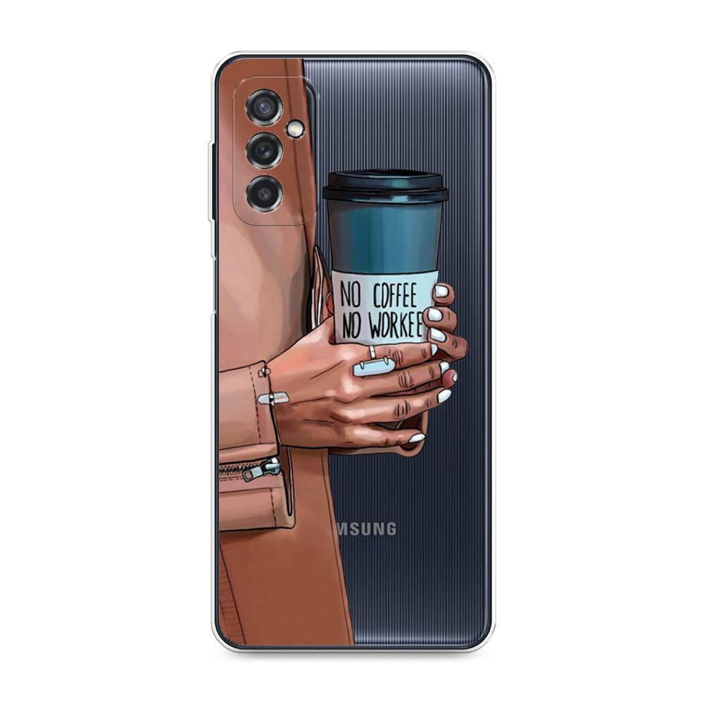 

Чехол Awog на Samsung Galaxy M52 / Самсунг M52 "No coffee", Разноцветный, 2104350-7