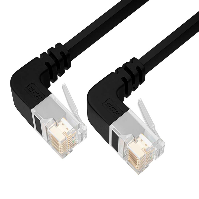 

Кабель Greenconnect RJ45 - RJ45 вилка-вилка 0.5м () черный, GCR-55015 0.5m
