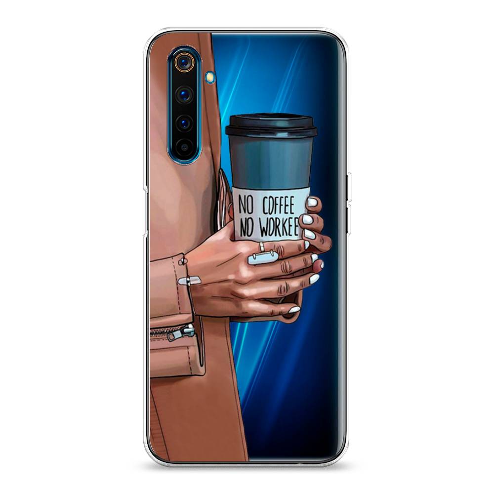 

Чехол Awog на Realme 6 Pro "No coffee", Разноцветный, 252850-7