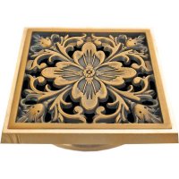 Решетка для трапа Bronze de Luxe Цветок 10x10 21975 Бронза 21975 touch bronze стол обеденный