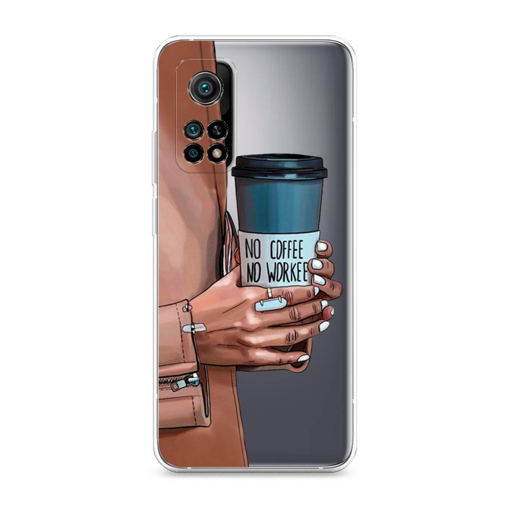 

Чехол Awog на Xiaomi Mi 10T Pro "No coffee", Разноцветный, 37750-7