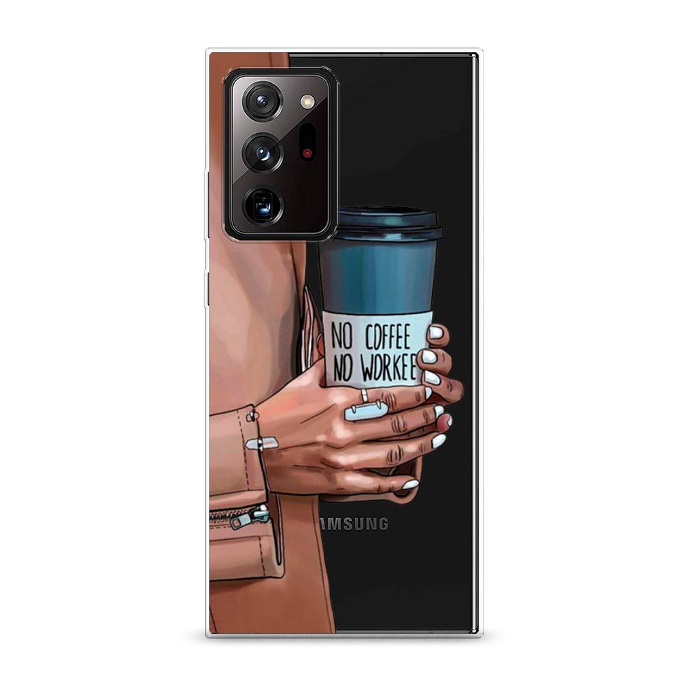 

Чехол Awog на Samsung Galaxy Note 20 Ultra / Самсунг Note 20 Ultra "No coffee", Разноцветный, 2101050-7