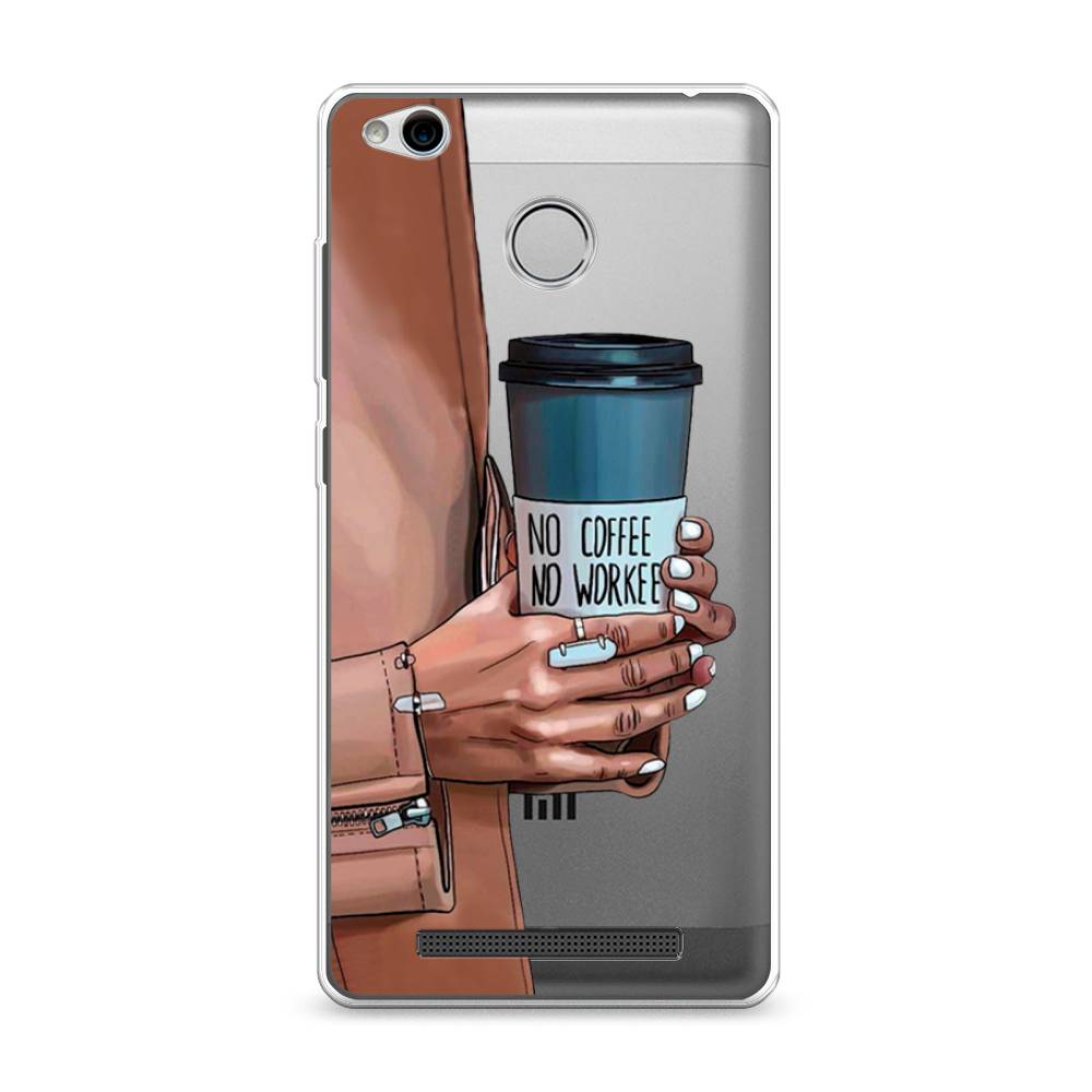

Чехол Awog на Xiaomi Redmi 3 Pro (3S) "No coffee", Разноцветный, 30950-7