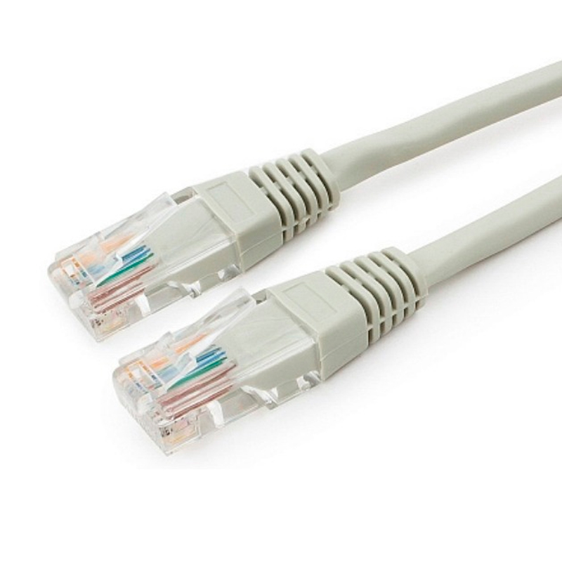 

Кабель Cablexpert RJ45 - RJ45 вилка-вилка 1.5м () серый, PP30-1.5M 1.5m