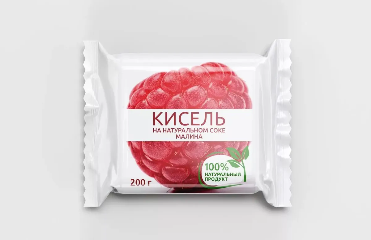 

Кисель Отличная кухня, на натуральном соке, малина, 200 г,, кисбрик