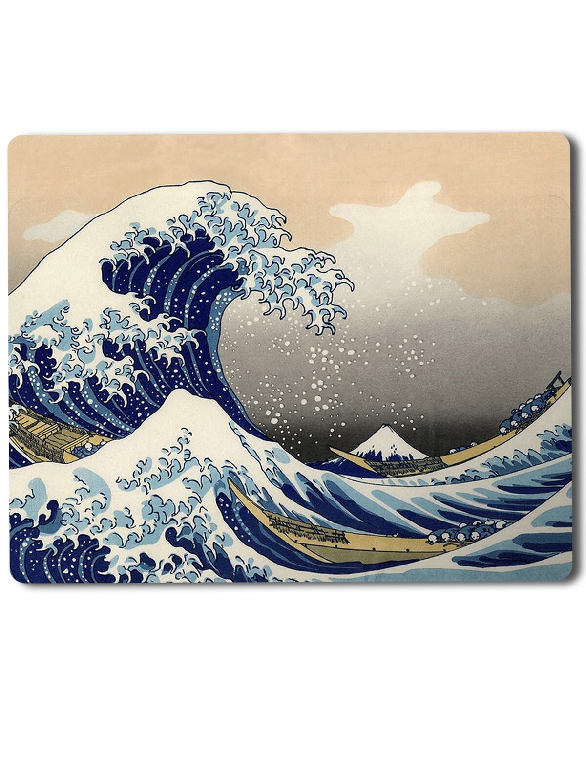 

Игровой коврик для мыши NoBrand Кацусиха Хокусай Большая Волна в Канагаве (XJR213), Кацусиха Хокусай Большая Волна в Канагаве