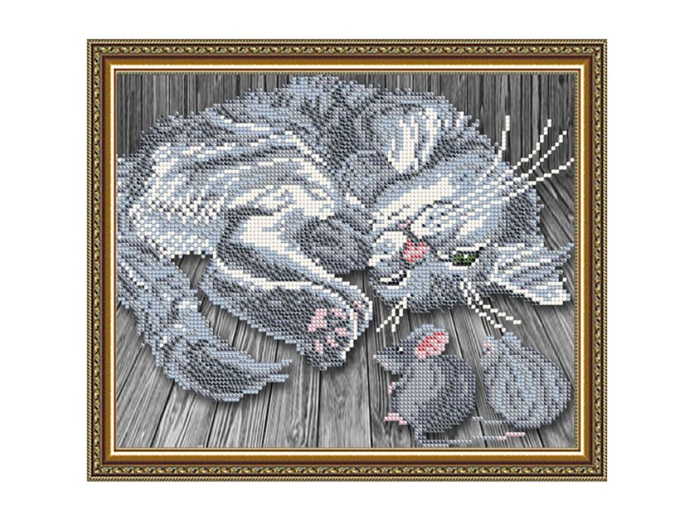 

Рисунок на ткани «Тише мыши»