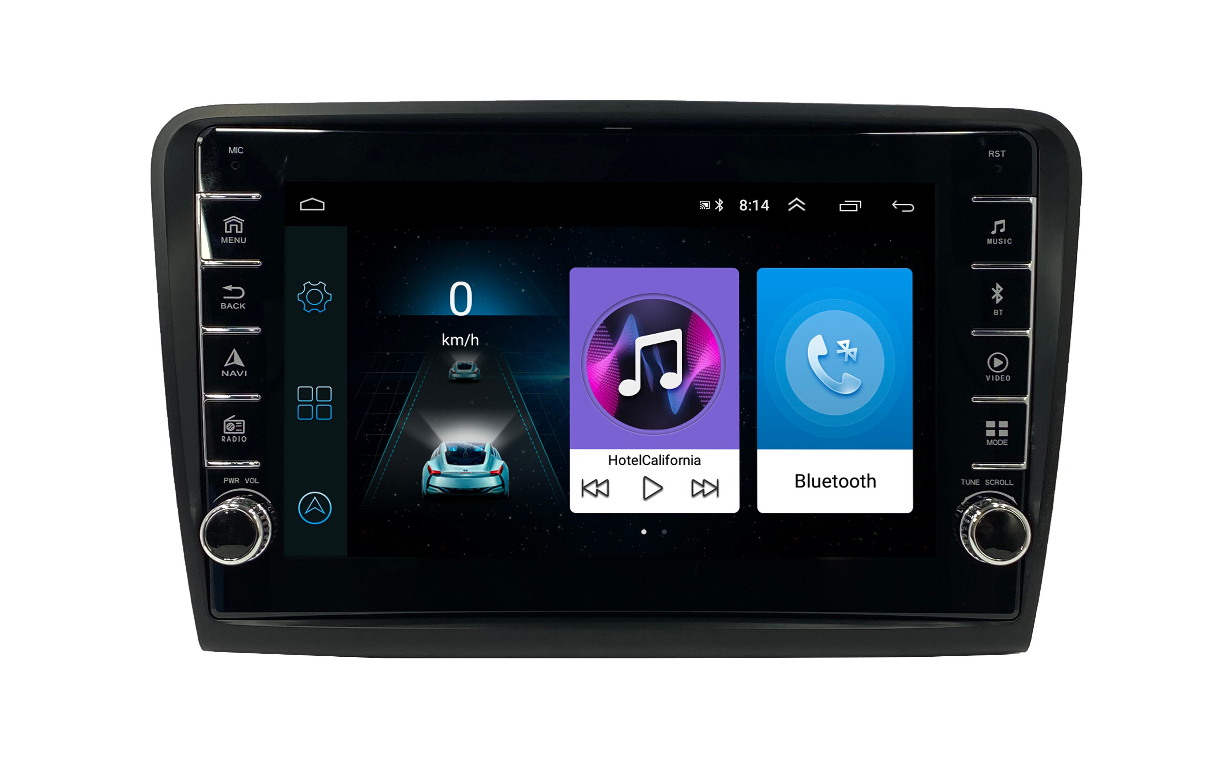 Штатная автомагнитола Zenith Skoda SuperB 2015 Android 12 216GB с крутилками 2044600₽