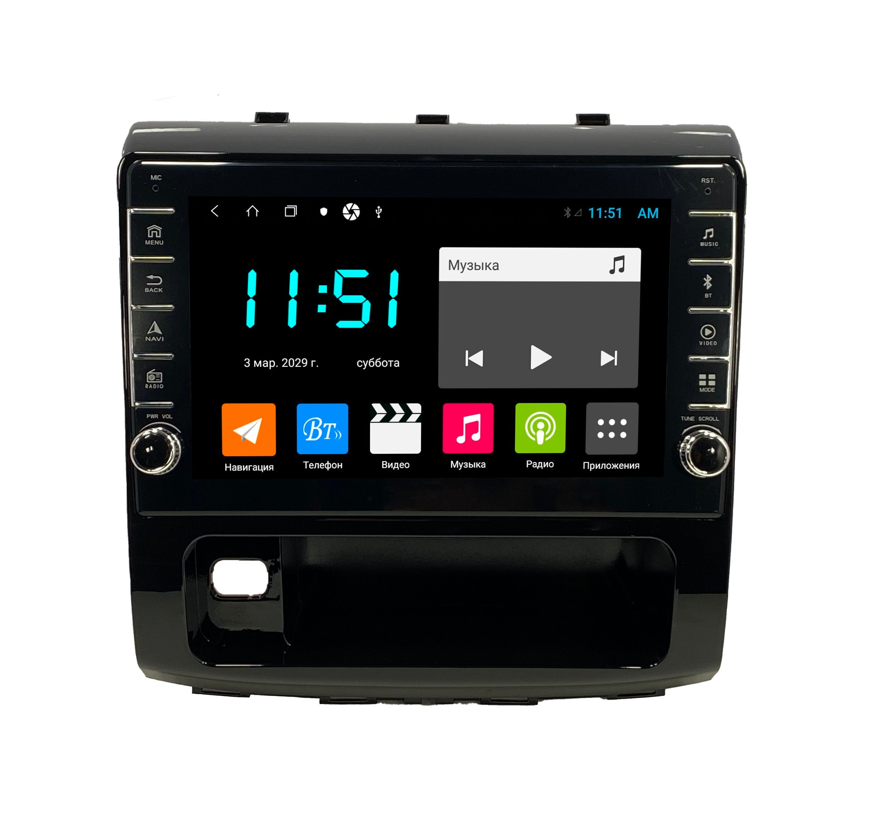 Штатная автомагнитола Zenith Haval H9 2014-2020 Android 12 464GB с крутилками 3566700₽