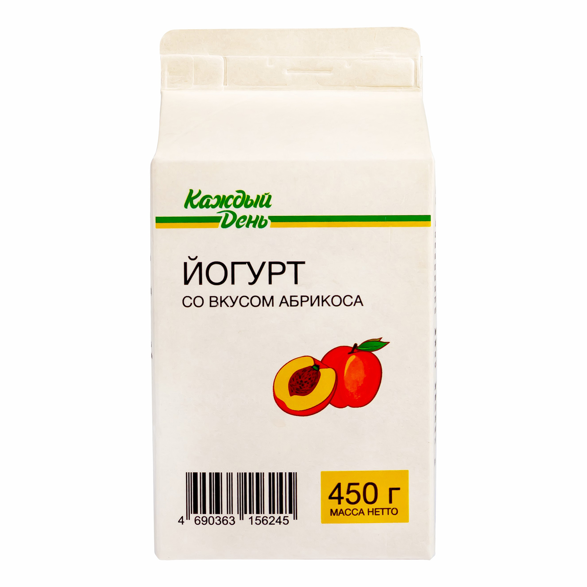 

Питьевой йогурт Каждый День с абрикосом 1,5% 450 г