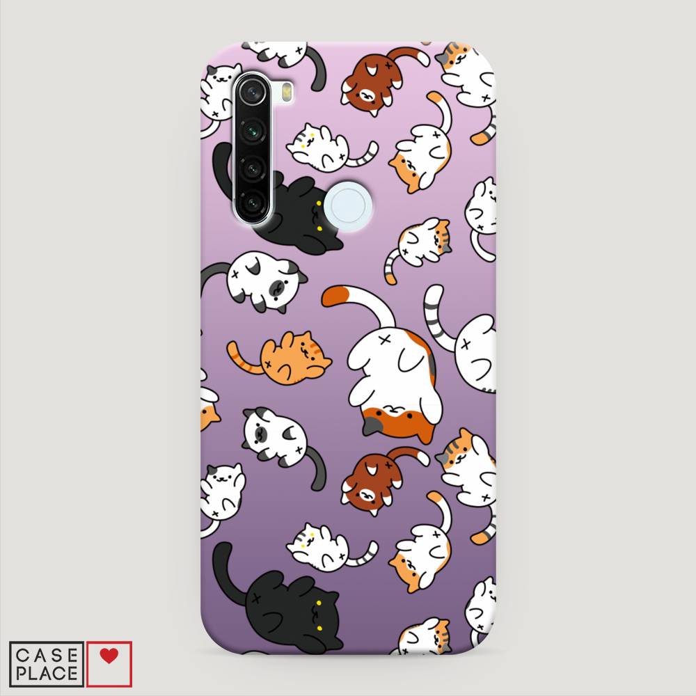 

Пластиковый чехол "Котопад" на Xiaomi Redmi Note 8T, 37420-5