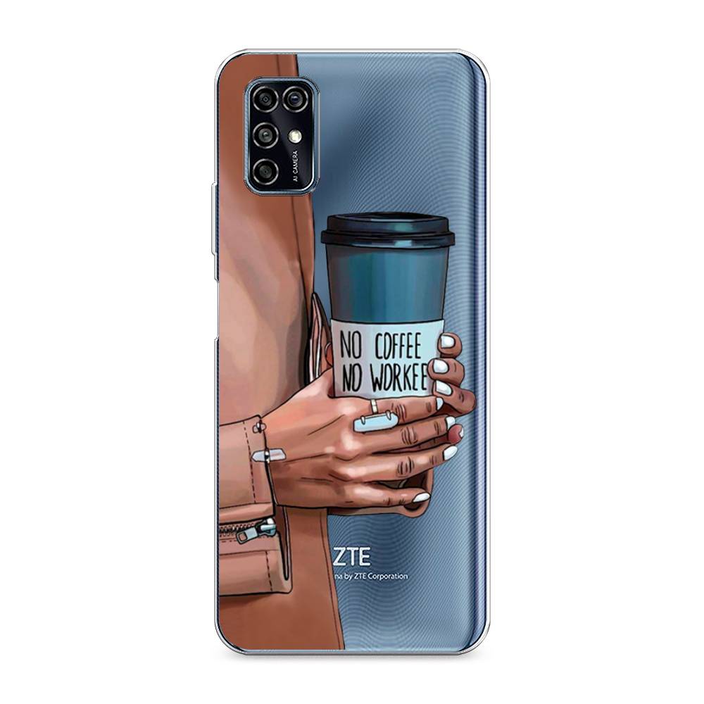 

Чехол Awog на ZTE Blade V2020 Smart / ЗТЕ Блэйд V2020 Smart "No coffee", Разноцветный, 133850-7