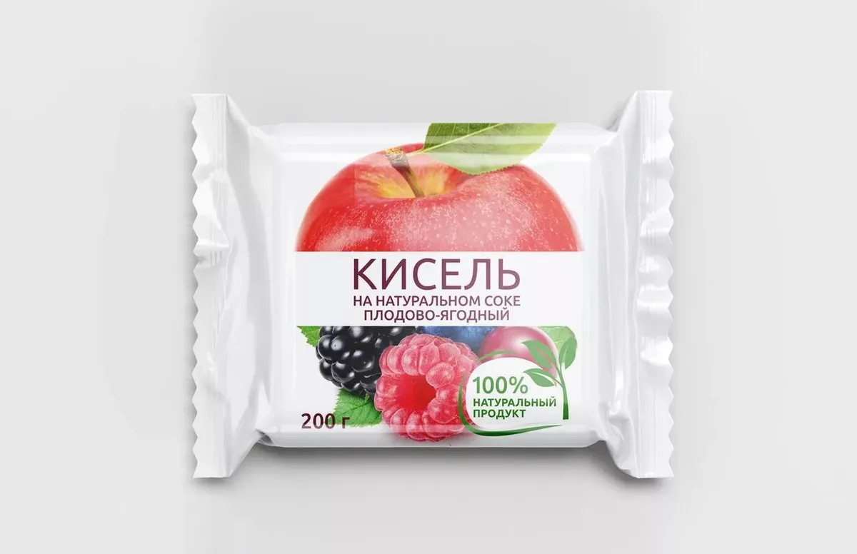 

Кисель Отличная кухня, на натуральном соке, плодово-ягодный, 200 г,, кисбрик