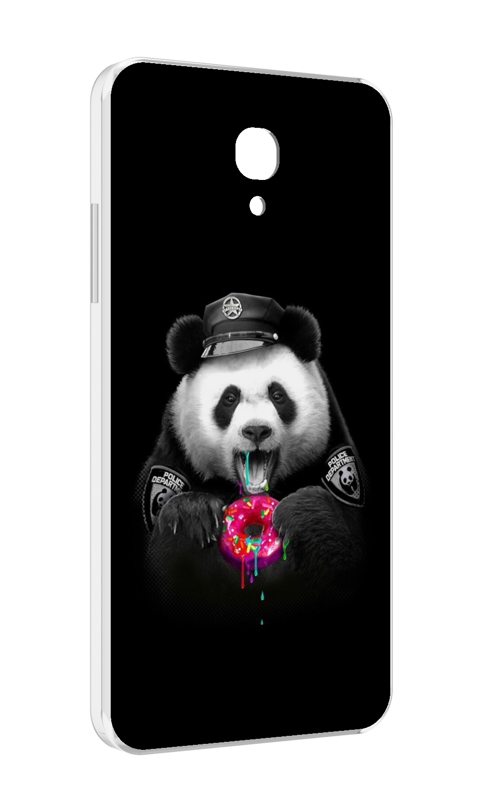

Чехол MyPads Панда-с-пончиком для Lenovo Vibe P2 5.5 (P2a42), Прозрачный, Tocco