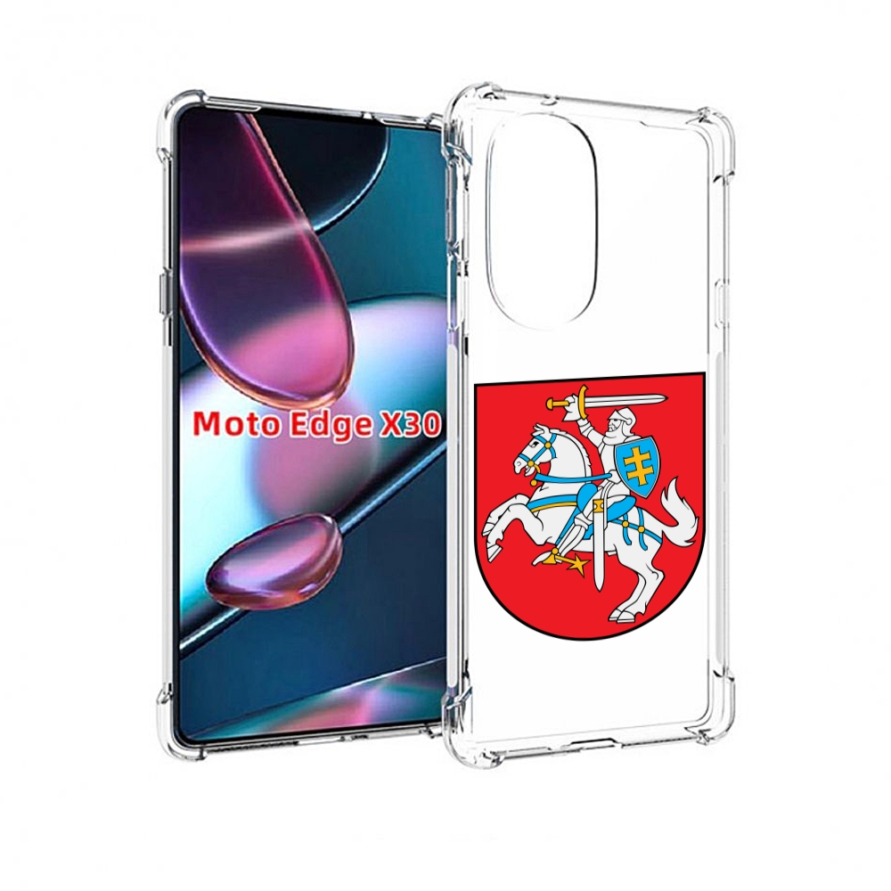 

Чехол MyPads герб-литва для Motorola Moto Edge X30, Прозрачный, Tocco