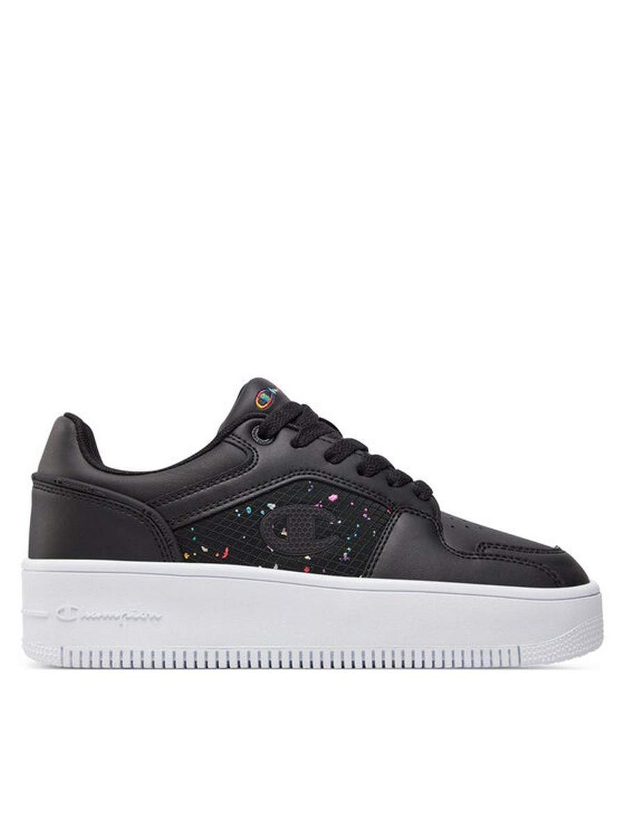

Кеды женские Champion Rebound Platform Abstract Low Cut Shoe черные 37.5 EU, Черный, Rebound Platform Abstract Low Cut Shoe S11654-CHA-KK001