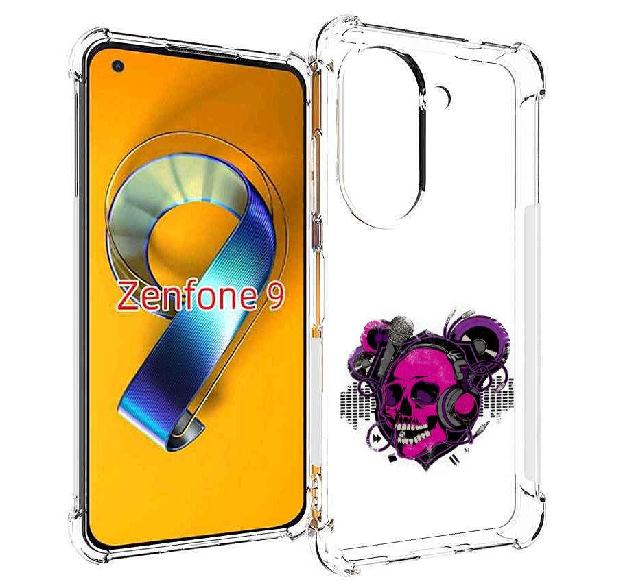

Чехол MyPads череп 1 для Asus Zenfone 9 (AI2202), Прозрачный, Tocco