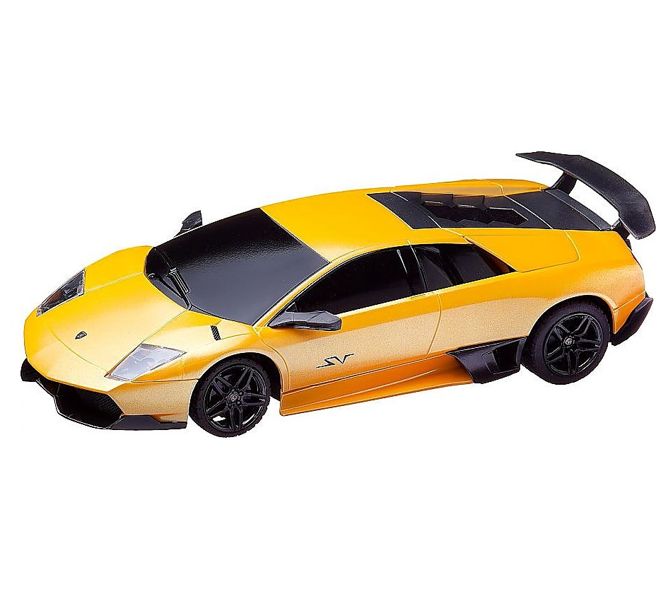 фото Машина р/у 1:24 lamboighini murcielago lp670-4, 26,5х13х11см желтый rastar