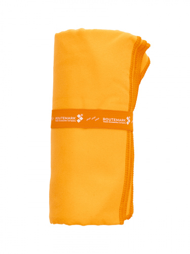 фото Пляжное полотенце микрофибра оранжевое mft-010 routemark