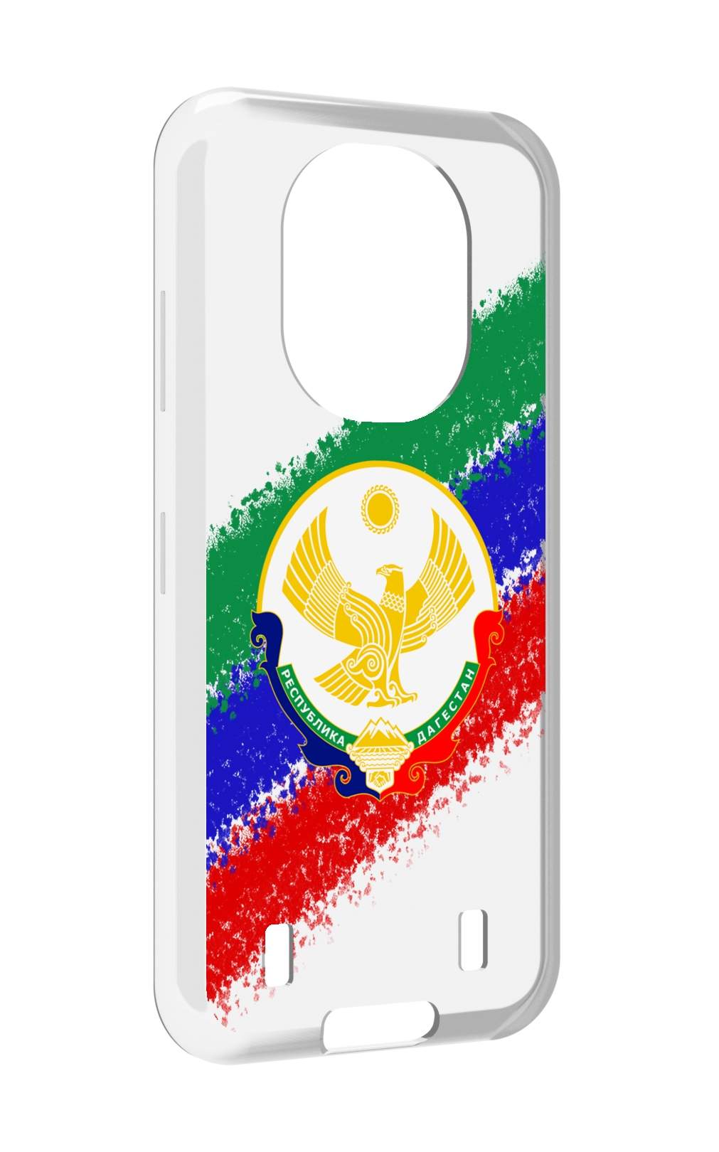

Чехол MyPads герб флаг Дагестана для Oukitel WP16, Прозрачный, Tocco