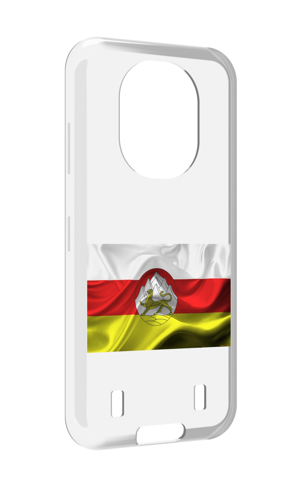 

Чехол MyPads герб флаг южная осетия-1 для Oukitel WP16, Прозрачный, Tocco