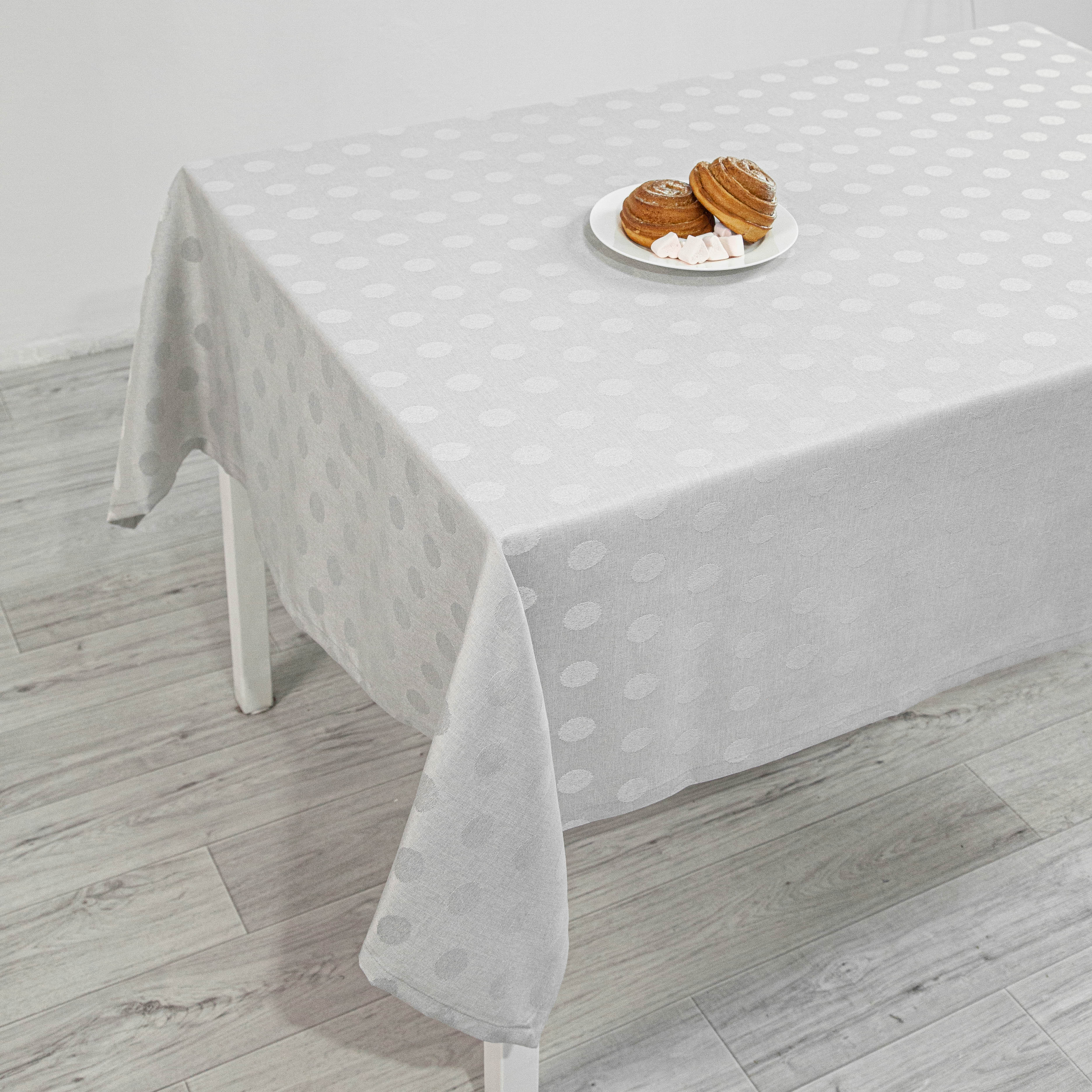 

Скатерть WELLNESS, WN164-Бантиx80, 160x140, Серый, Скатерть Банти прямоугольная