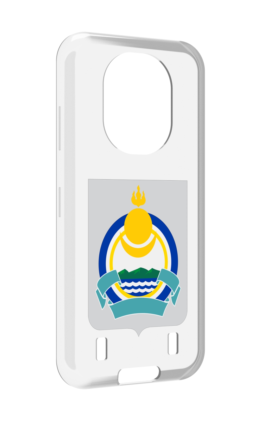 

Чехол MyPads герб-бурятия для Oukitel WP16, Прозрачный, Tocco