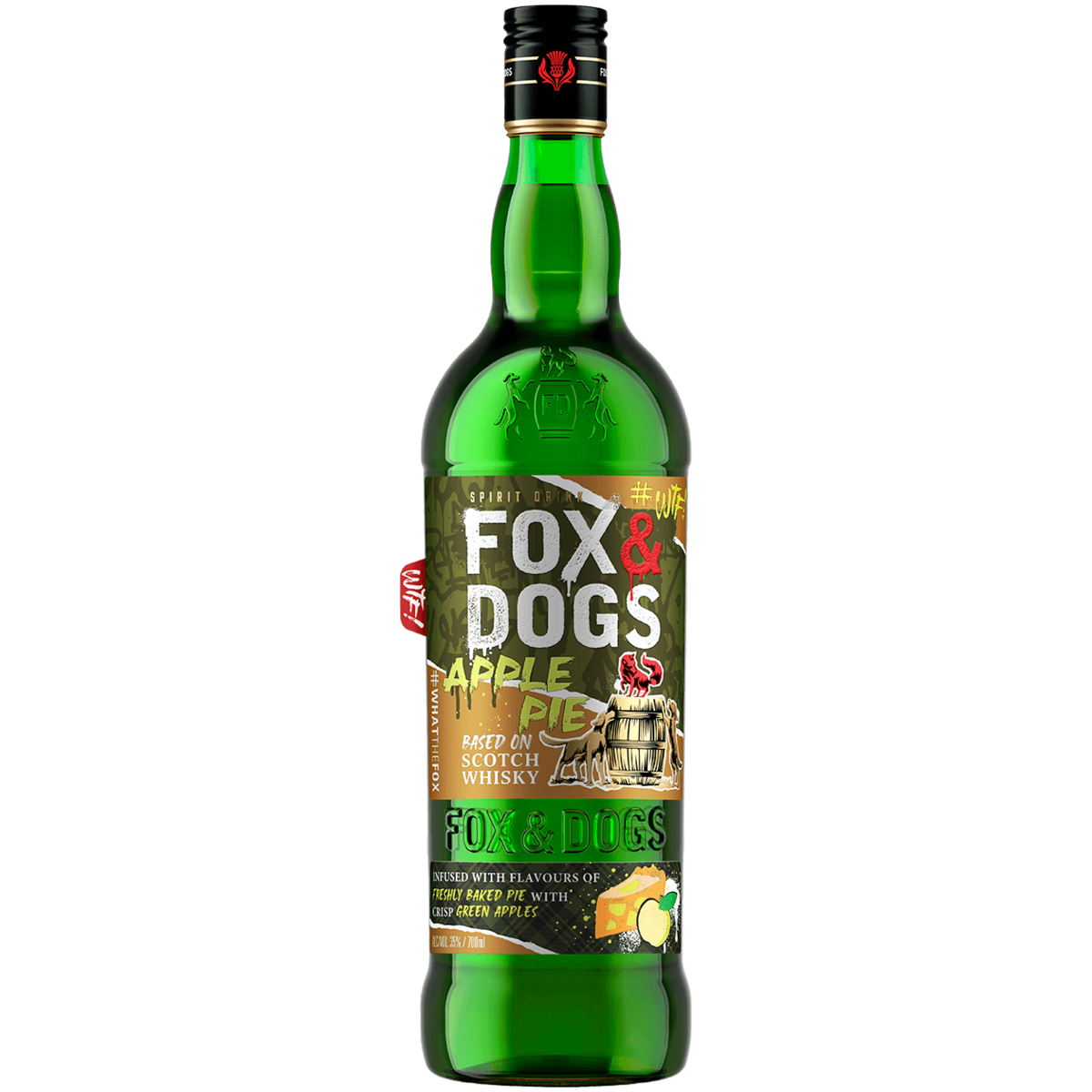 фото Настойка fox & dogs apple pie 0,7 л fox dogs