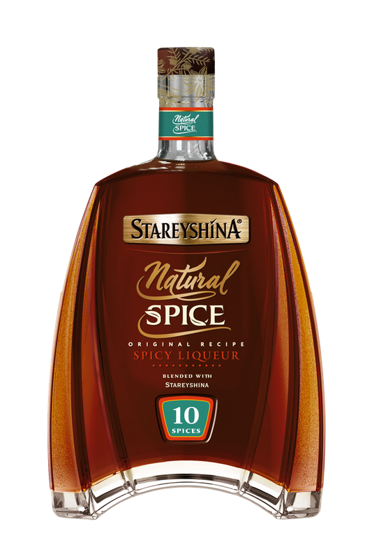 

Ликер Stareyshina Natural Spice на основе коньяка десертный 0,5 л