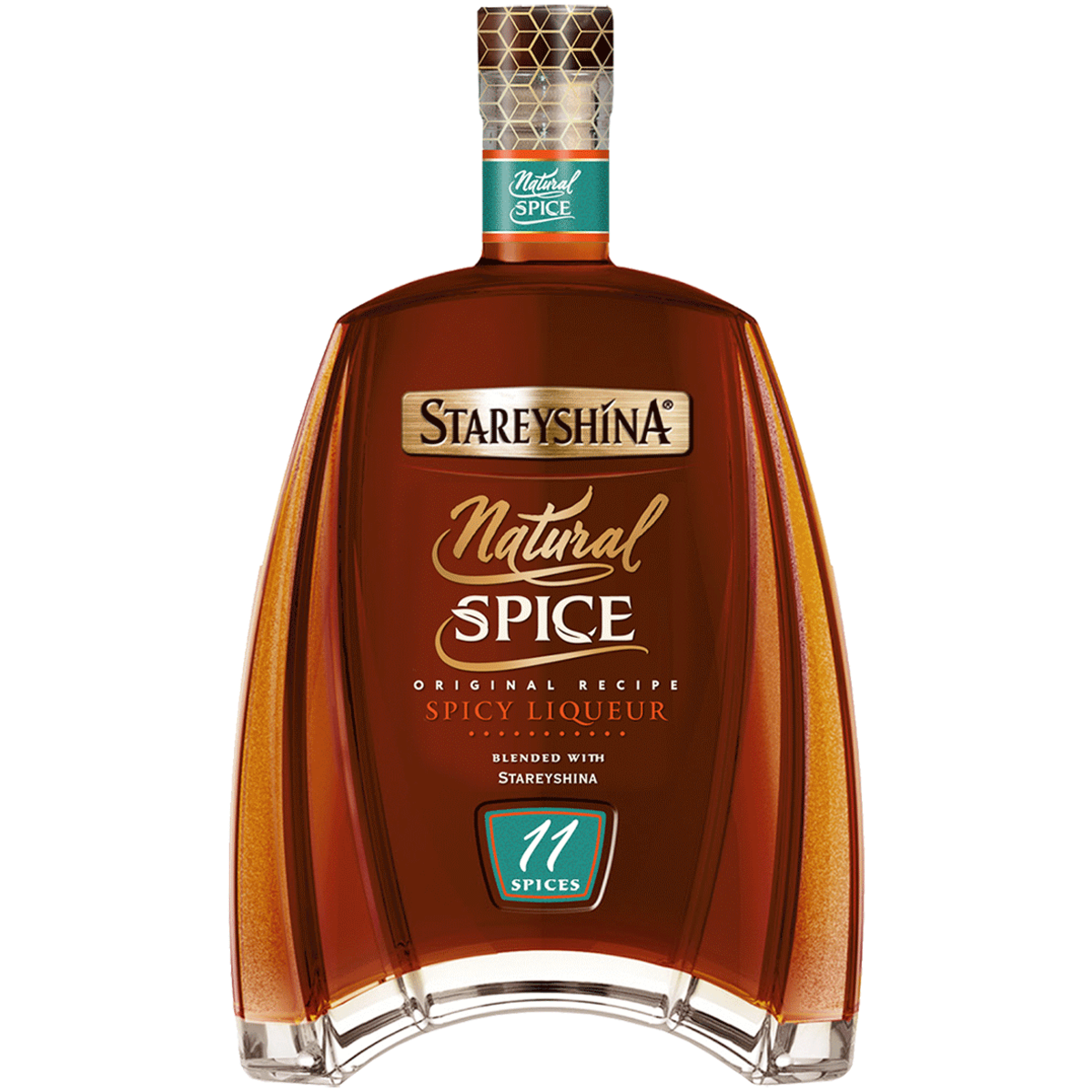Ликер Stareyshina Natural Spice на основе коньяка десертный 0,5 л