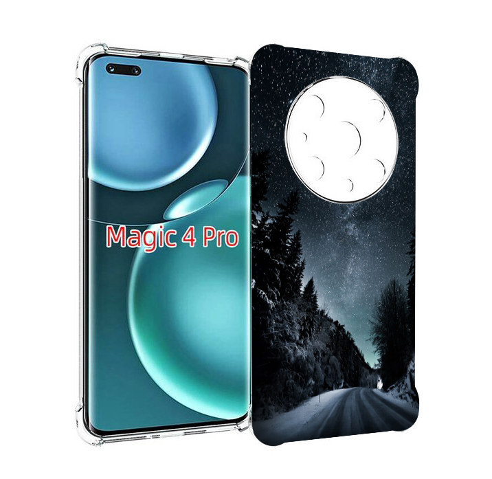 

Чехол MyPads Ночной-лес для Honor Magic4 Pro, Прозрачный, Tocco