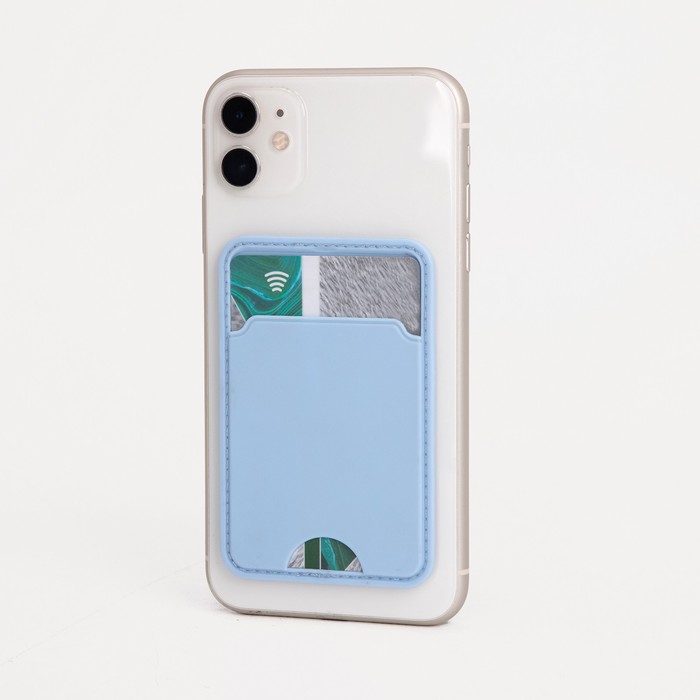 

Визитница женская NoBrand 9118983, голубой, 9118983
