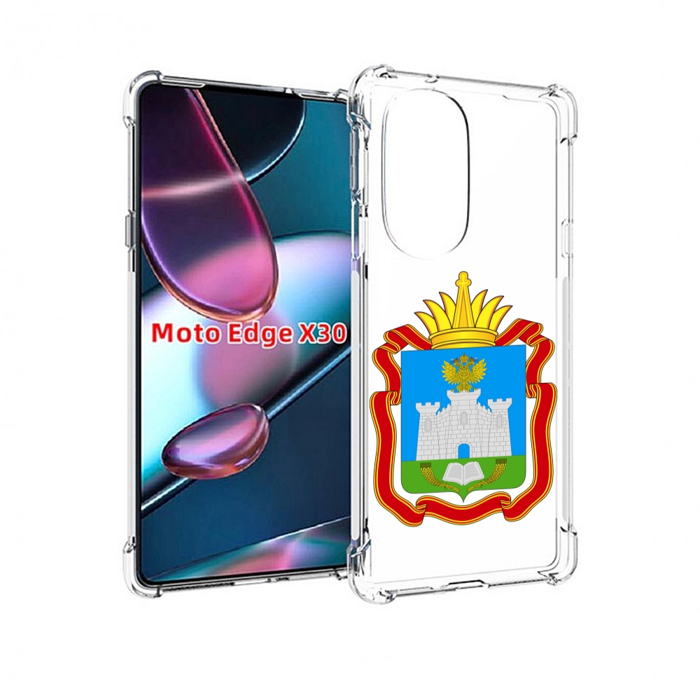 

Чехол MyPads герб-орловская-область для Motorola Moto Edge X30, Прозрачный, Tocco