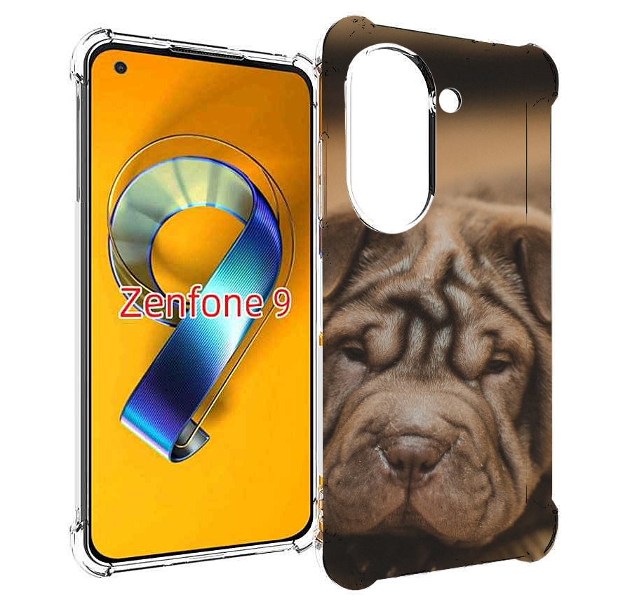 

Чехол MyPads шарпеи для Asus Zenfone 9 (AI2202), Прозрачный, Tocco