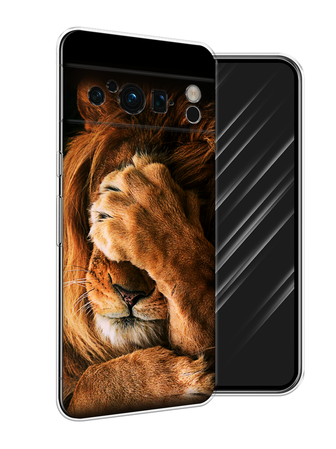 

Чехол Awog на Google Pixel 8 Pro "Львиный стыд", Коричневый;черный, 271650-1