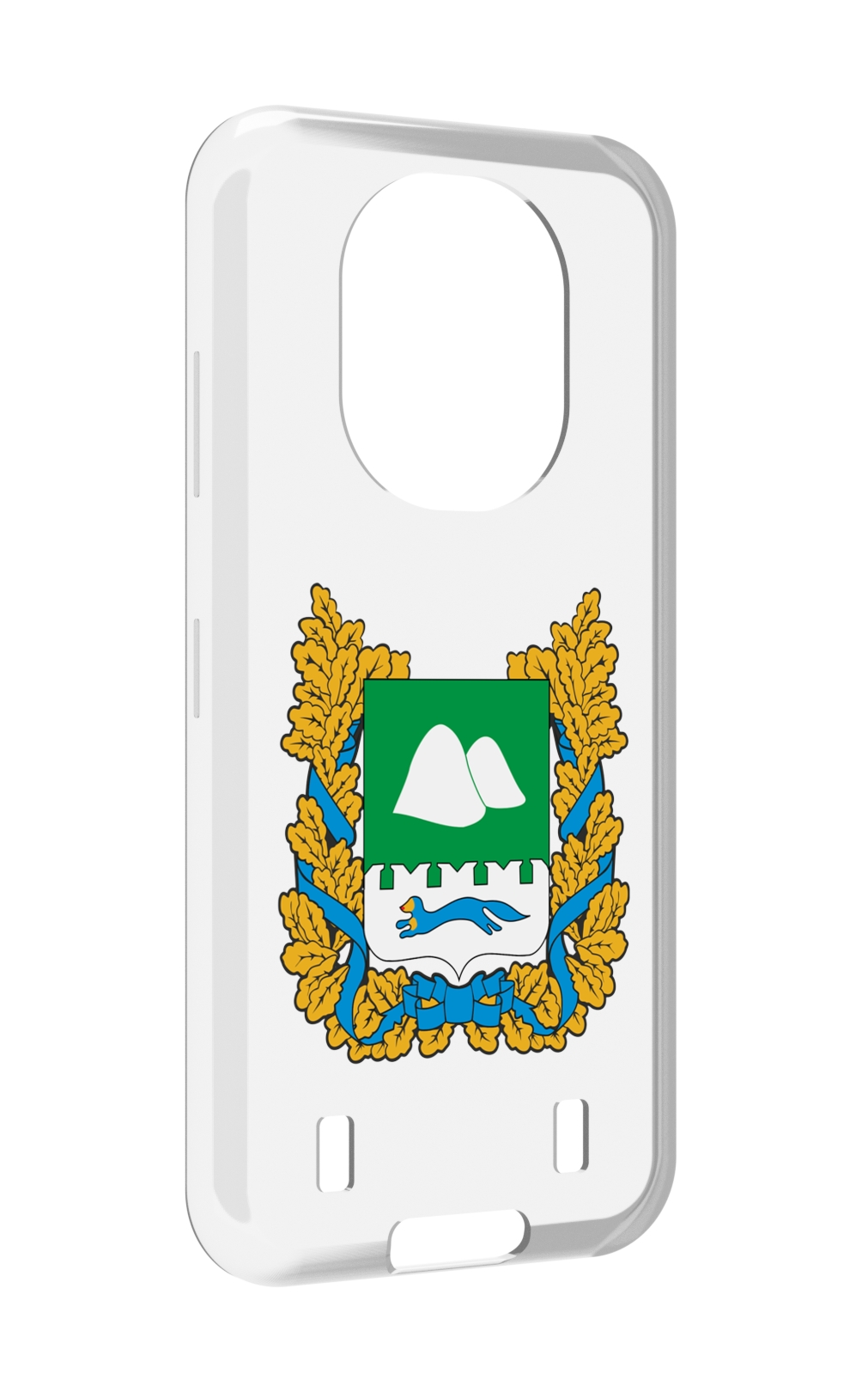

Чехол MyPads герб-курганскои-области для Oukitel WP16, Прозрачный, Tocco