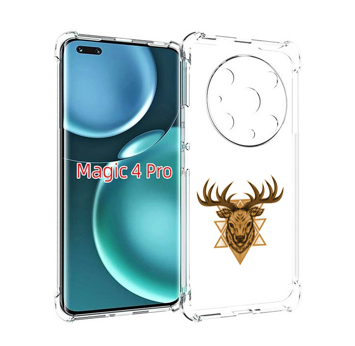 

Чехол MyPads Олень для Honor Magic4 Pro, Прозрачный, Tocco