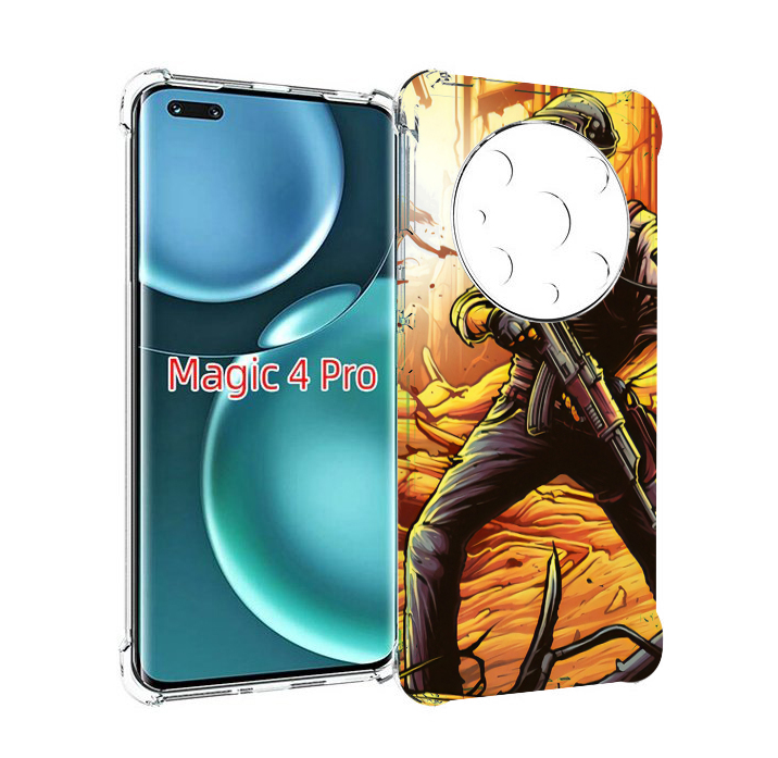 

Чехол MyPads Пабг для Honor Magic4 Pro, Прозрачный, Tocco