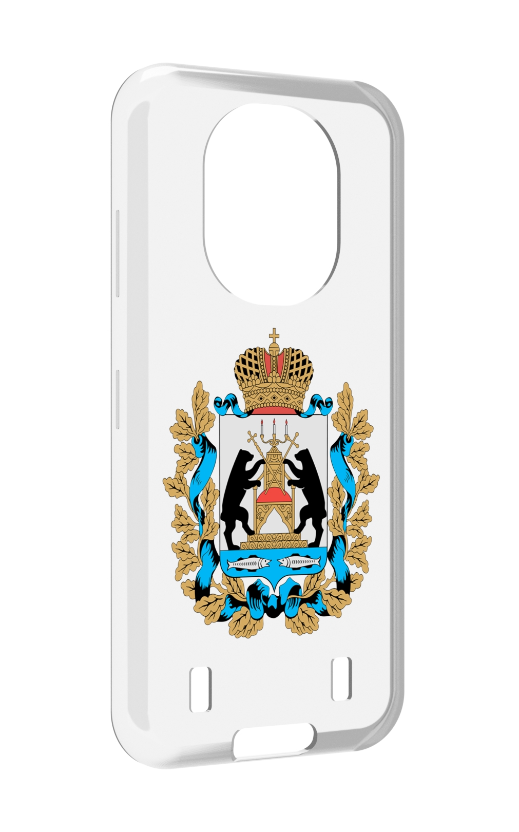 

Чехол MyPads герб-новгородская-область для Oukitel WP16, Прозрачный, Tocco